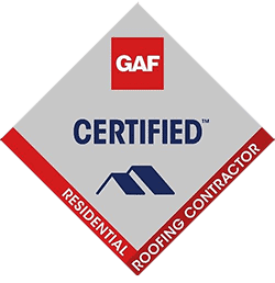 GAF Certified Residential Roofing Contractor badge